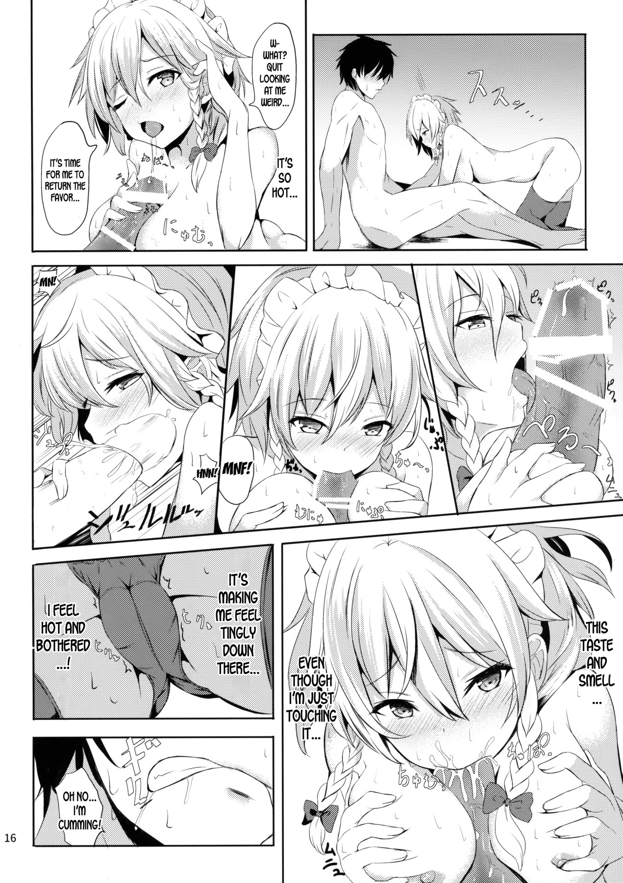 Hentai Manga Comic-Sakuya-san Who Isn't Honest About Her Feelings Is Enticing Me!!-Read-14